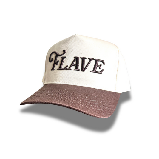 Neutral and Chocolate Flave Hat