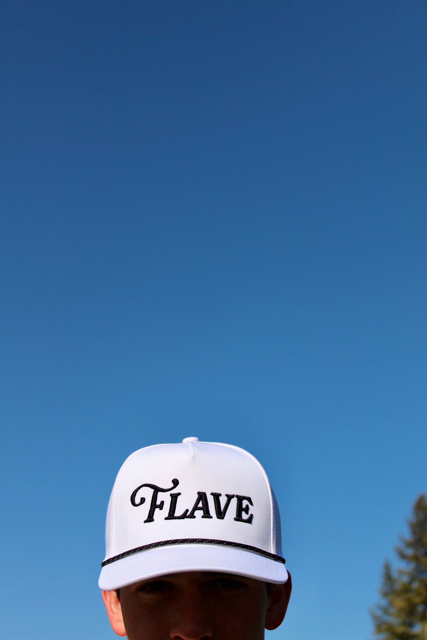 White Flave Hat