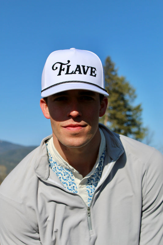 White Flave Hat