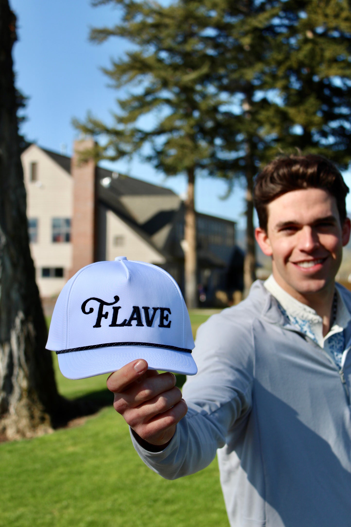 White Flave Hat